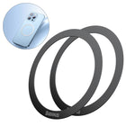 BASEUS Magnetic ring for phone Halo Series Set 2Pcs black
