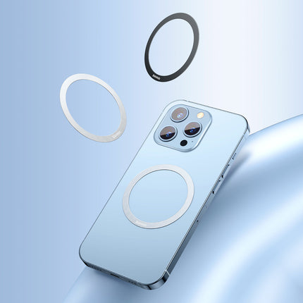 BASEUS Magnetic ring for phone Halo Series Set 2Pcs black – image 11