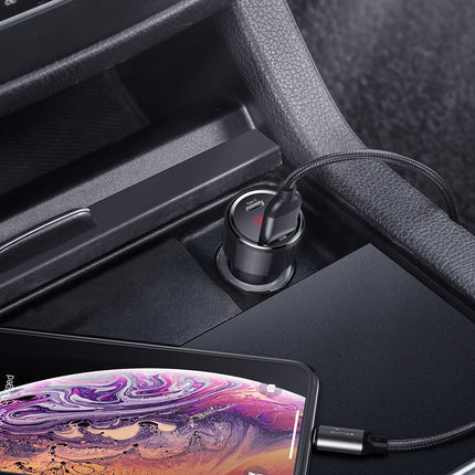 BASEUS Magic Series PPS QC 4.0+ QC3.0 45W 6A black car charger – image 6