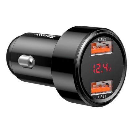 BASEUS Car Charger 2x USB Magic Series Dual QC 3.0 45W 6A black – image 5