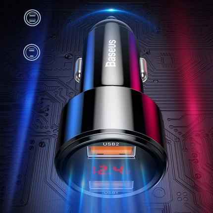 BASEUS Car Charger 2x USB Magic Series Dual QC 3.0 45W 6A black – image 7