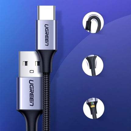 UGREEN USB cable - USB-C Quick Charge 3.0 3A 0.5m grey – image 5