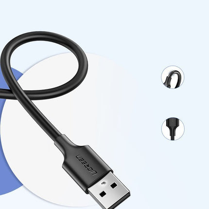 UGREEN USB cable - micro USB 2A 1m black – image 11