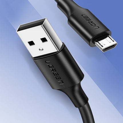 UGREEN USB cable - micro USB 2A 1m black – image 4