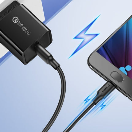 UGREEN USB cable - micro USB 2A 1m black – image 5