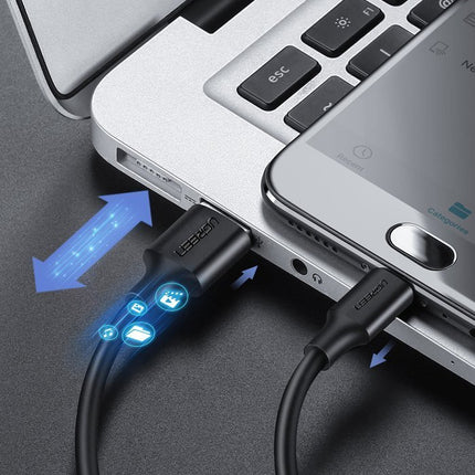 UGREEN USB cable - micro USB 2A 1m black – image 8