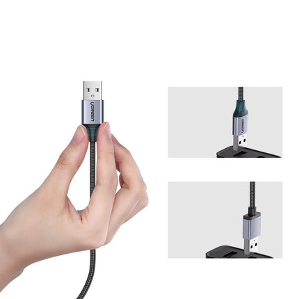 UGREEN USB cable - micro USB 1m gray – image 8