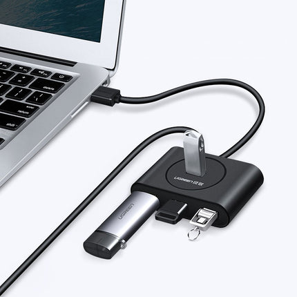 UGREEN USB port HUB distributor up to 4x USB 3.2 cable 0.5 m black – image 7