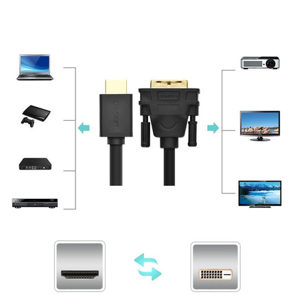 UGREEN Cable HDMI adapter - DVI 4K 60Hz 30AWG 1m black – image 7