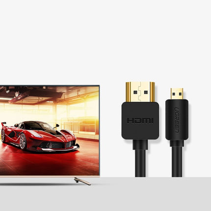 UGREEN Cable HDMI adapter - micro HDMI 2.0v 4K 60Hz 30AWG 1.5m black – image 6