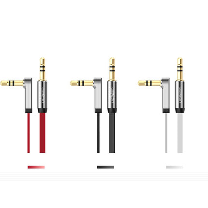 UGREEN Flat cable audio cable AUX 3.5mm mini jack 2m silver – image 8