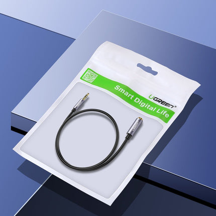 UGREEN cable extension cord for headphones AUX 3.5mm mini jack 1m silver – image 11