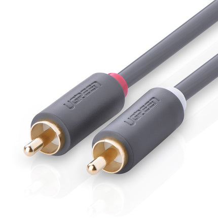 UGREEN Cable stereo audio video 2 RCA 2x Cinch 5m gray – image 5