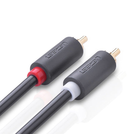 UGREEN Cable stereo audio video 2 RCA 2x Cinch 5m gray – image 6