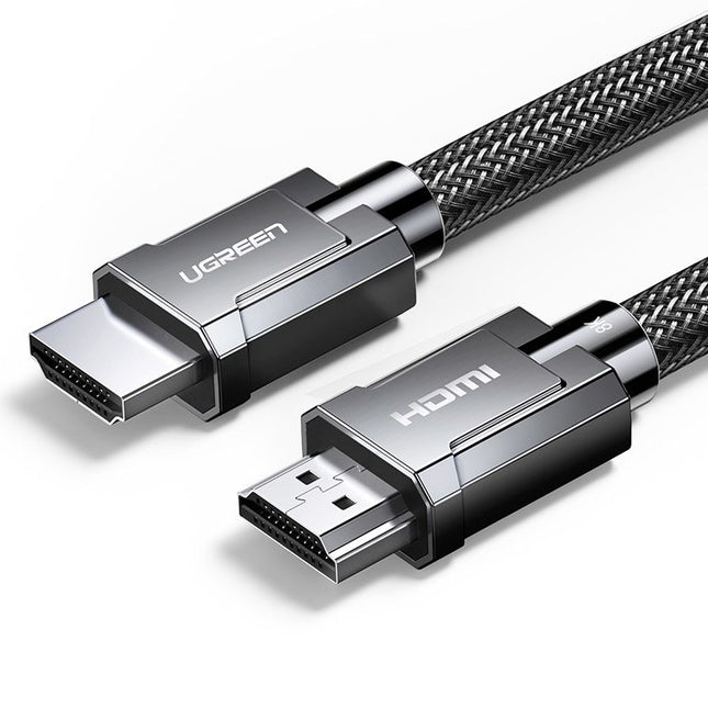 UGREEN HDMI cable 2.1 8K 4K 3D 48Gbps HDR VRR QMS ALLM earC QFT 2m grey