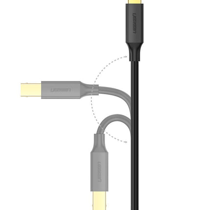 UGREEN USB 2.0 cable for USB-B 1.5m black printer – image 9