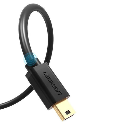 UGREEN USB cable - mini USB 480 Mbps 3m black – image 2