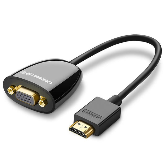 UGREEN adapter with HDMI male to VGA female FHD black