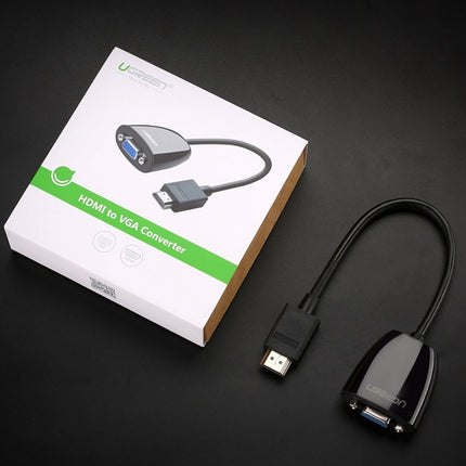 UGREEN adapter with HDMI male to VGA female FHD black – image 5