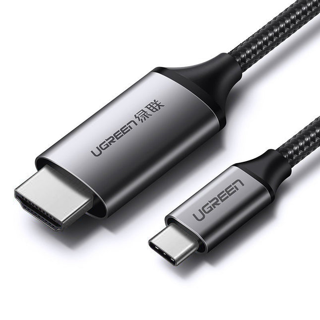 UGREEN Cable HDMI adapter - USB-C 4K 60Hz 1.5m black-gray