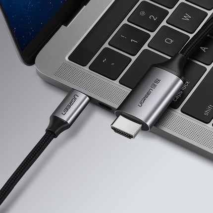 UGREEN Cable HDMI adapter - USB-C 4K 60Hz 1.5m black-gray – image 11