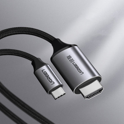 UGREEN Cable HDMI adapter - USB-C 4K 60Hz 1.5m black-gray – image 4