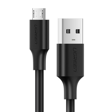 UGREEN USB cable - micro USB 2.4A 480Mbps 1.5m black