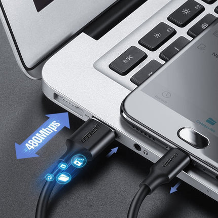 UGREEN USB cable - micro USB 2.4A 480Mbps 1.5m black – image 6