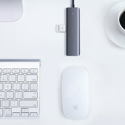UGREEN HUB USB-C - 4x USB 3.2 with USB-C power port grey – image 9