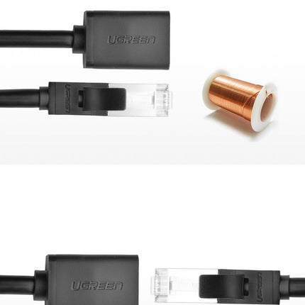 UGREEN FTP Ethernet RJ45 Cat 6 1000 Mbps 2m black extension cable – image 10