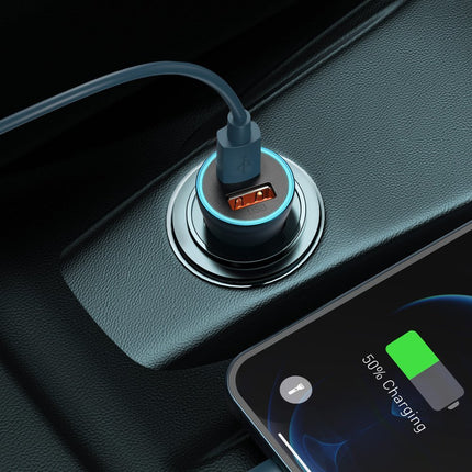 BASEUS Fast 40W USB-C/USB QC + Blue iPhone cable – image 10