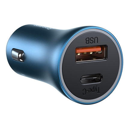 BASEUS Fast 40W USB-C/USB QC + Blue iPhone cable – image 3