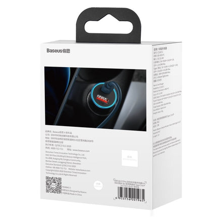 BASEUS Fast 40W USB-C/USB QC + Blue iPhone cable – image 6