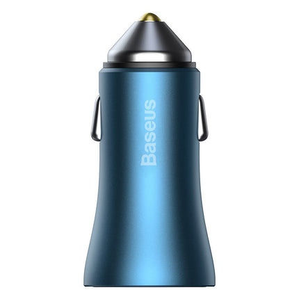 BASEUS Fast 40W USB-C/USB QC + Blue iPhone cable – image 7