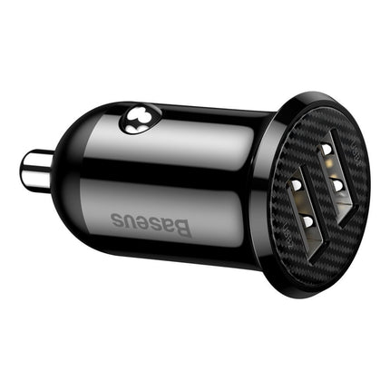 BASEUS Engine Charger Grain PRO 2x USB 4.8A black – image 3
