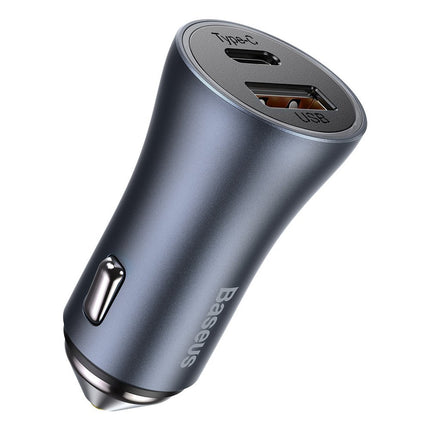 BASEUS Fast 40W PD USB-C/USB + USB-C cable grey – image 3