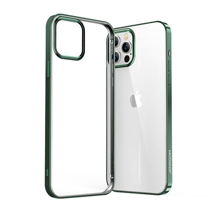 JOYROOM NBS ultra thin transparent case with metallic frame for iPhone Pro Max 12 black – image 12