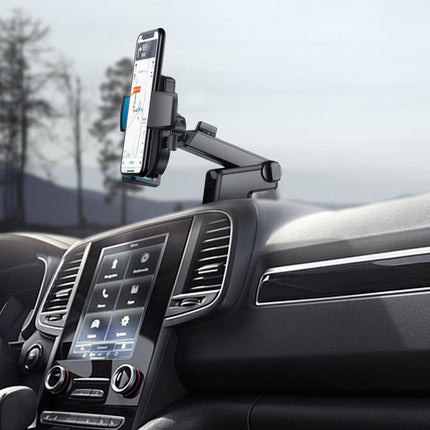 JOYROOM Telephone holder with telescopic shoulder up to the dashboard and black window – image 11