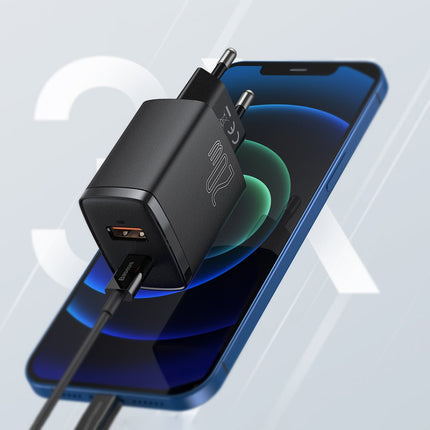BASEUS Fast USB Power Charger 20W 3A PD QC 3.0 black – image 11