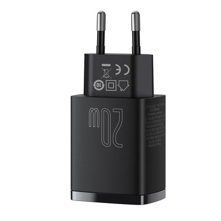BASEUS Fast USB Power Charger 20W 3A PD QC 3.0 black – image 4