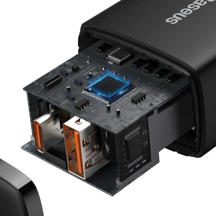 BASEUS Fast USB Power Charger 20W 3A PD QC 3.0 black – image 6