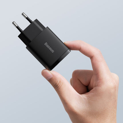 BASEUS Fast USB Power Charger 20W 3A PD QC 3.0 black – image 8