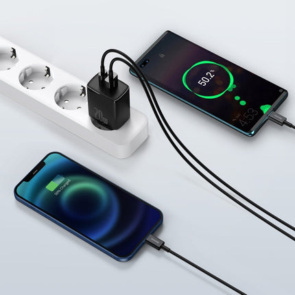 BASEUS Fast USB Power Charger 20W 3A PD QC 3.0 black – image 9
