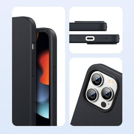UGREEN Rubber elastic silicone case cover iPhone 13 Pro Max black – image 6