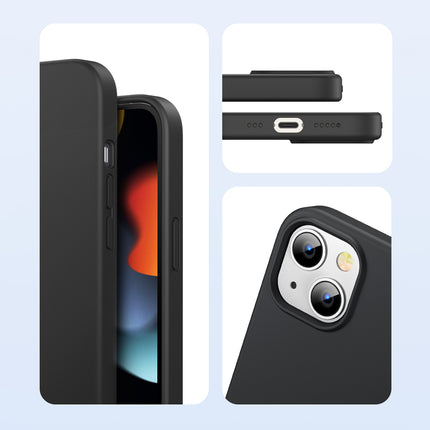 UGREEN Rubber elastic silicone case cover iPhone 13 mini black – image 6