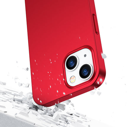 JOYROOM Case cover for iPhone 13 case for back and front + tempered glass red – image 6