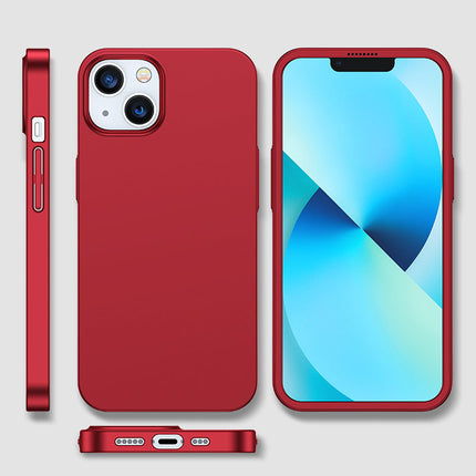 JOYROOM Case cover for iPhone 13 case for back and front + tempered glass red – image 7