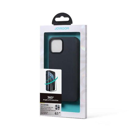 JOYROOM Case cover for iPhone 13 Pro case for back and front + tempered glass black – image 5