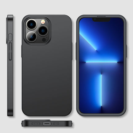 JOYROOM Case cover for iPhone 13 Pro case for back and front + tempered glass black – image 8