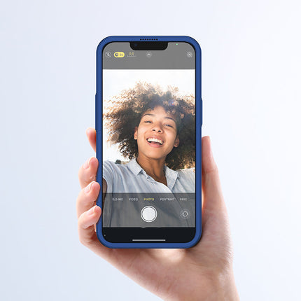 JOYROOM Case for iPhone 13 Pro case for back and front + tempered glass blue – image 3